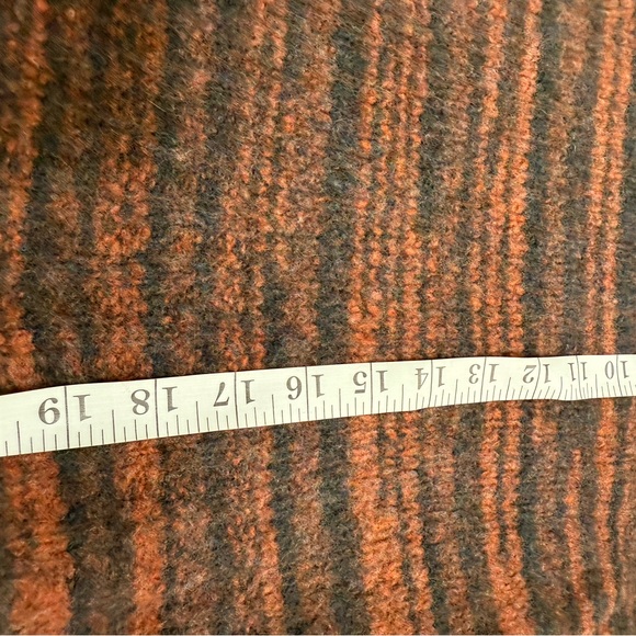 Women’s Veronica‎ Beard Lumina crew neck 
Pullover orange black Sweater. - Picture 7 of 10